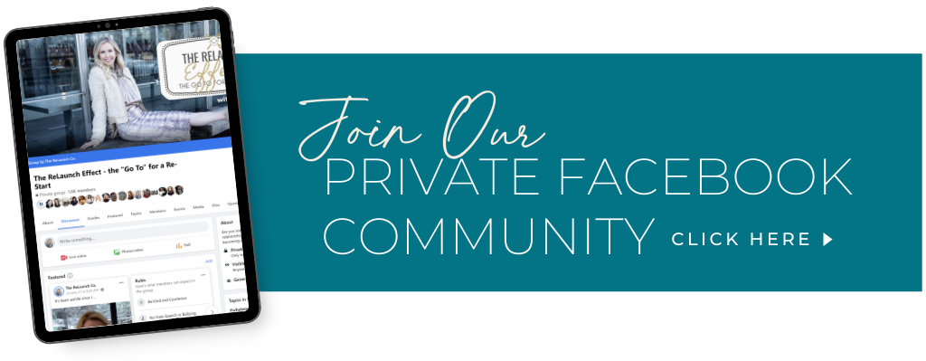 Join our Private Facebook Community Click Here